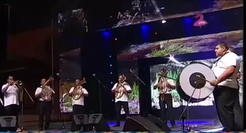 Nastup na Saboru trubača u Guči