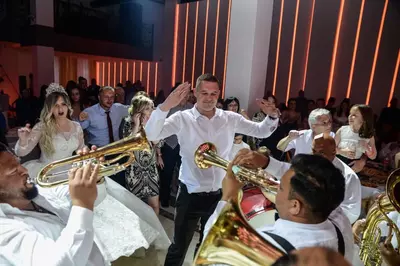 Trubački orkestar na svedbenom veselju