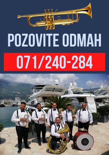Trubači Slovenija dolaze po pozivu Pozovite trubače 071/240-284